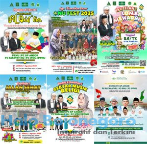 NU FEST 2025 dimulai Jumat sore, dengan kegiatan besarnya di Sabtu dan Minggu, tanggal 2-3 Agustus 2025