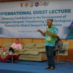 Vice President Global Geopark Network menekankan peran perguruan tinggi dan masyarakat lokal
