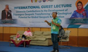Vice President Global Geopark Network menekankan peran perguruan tinggi dan masyarakat lokal