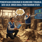 Gambar ilustrasi pemuktahiran data DTSEN