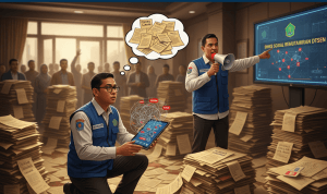 Gambar ilustrasi pemuktahiran data DTSEN