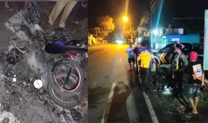 Kondisi Kecelakaan di TKP. Foto: Istimewa