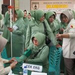 Kodim Bojonegoro Fasilitasi Ratusan Istri Prajurit Cek Jantung dan HPV DNA