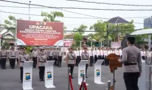 Mutasi Jajaran Pejabat Utama Polres Bojonegoro