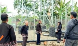 Pembangunan Tower Telekomunikasi di Desa Jari