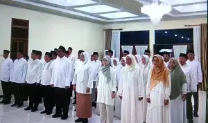 Bupati Bojonegoro Lantik dan Mutasi Puluhan Pejabat