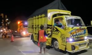 Portal TBB Ngraho Diduga Jadi Ladang Pungli, Ketua Paguyuban Sopir Truk
