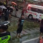 Hendak Belok, Pengendara Sepeda Motor Ini Alami Kecelakaan Setelah Ditabrak Bus dari Belakang