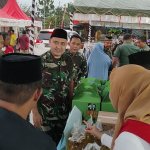 Kodim 0813 Bojonegoro Gelar Bazar Murah dan Baksos di KDKMP Pungpungan