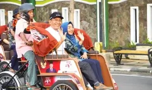 Becak Listrik Adalah Hadiah Istimewa Presiden untuk Rakyat Kecil Bojonegoro