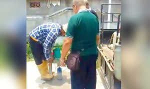Oknum LSM lakukan Uji Core Drill