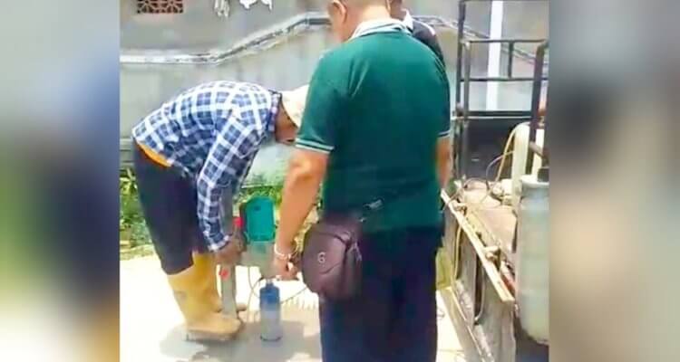 Oknum LSM lakukan Uji Core Drill