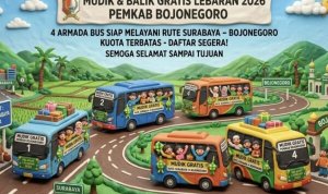 Pemkab Bojonegoro Siapkan Mudik Gratis Lebaran 2026 Rute