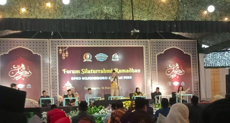 Abdullah Umar Ketua DPRD Bojonegoro Gandeng Insan Pers