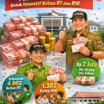 Pemkab Bojonegoro Untuk Insentif Ketua RT dan RW