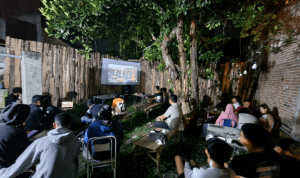 IMG_1373 Suasana nobar film dokumenter pesta babi