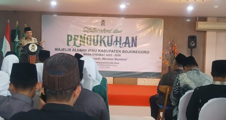 Pengukuhan Majelis Alumni IPNU Bojonegoro