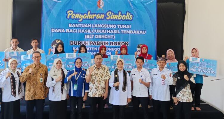 BLT DBHCHT 2026 di Bojonegoro Mulai Disalurkan, 15.972 Buruh Rokok Terima Rp875 Ribu