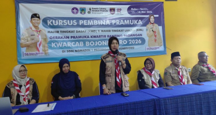Ka.Kwarcab Bojonegoro Kobarkan Semangat “Keplaur” di KMD dan KML Kwarran Padangan