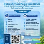 RSUD Sosodoro Bojonegoro Buka Lowongan Pegawai BLUD 2026