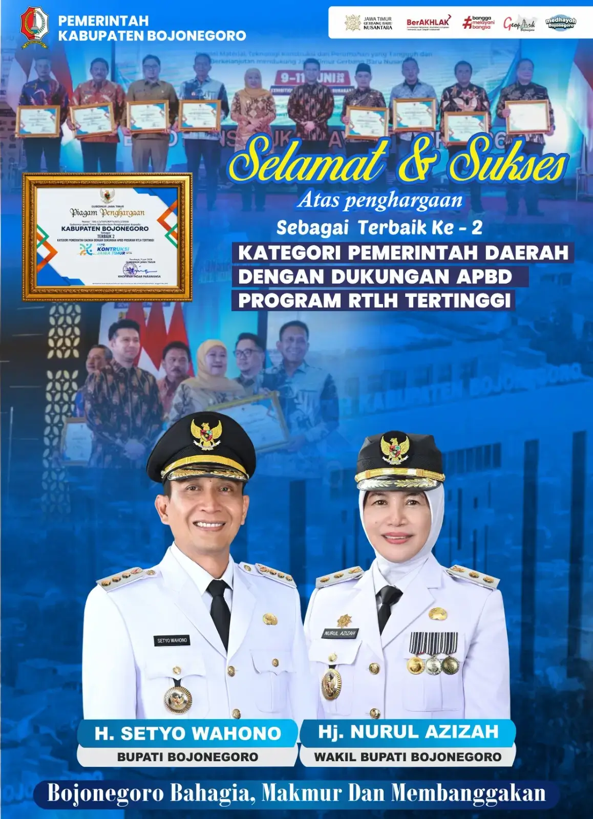 Penghargaan Program RTLH Tertinggi