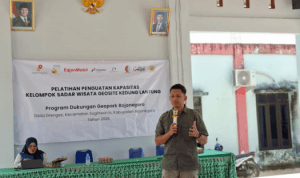 Menuju Geopark Dunia, Pokdarwis Kedung Lantung Digembleng Strategi Branding dan Manajemen Wisata