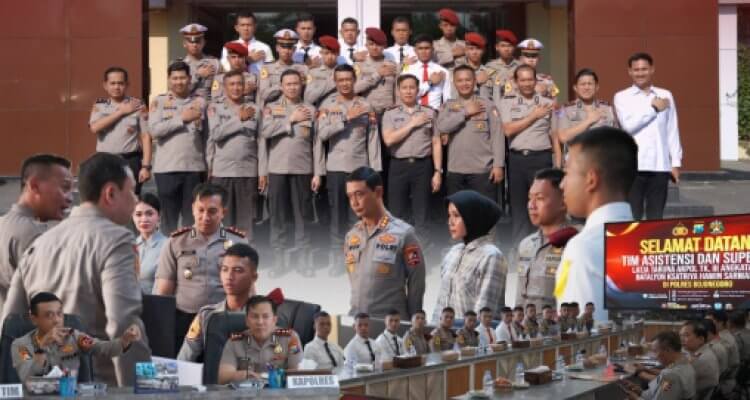 Polres Bojonegoro Terima Tim Asistensi dan Supervisi Latja Taruna Akpol