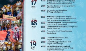 Hari Ini Hingga 20 Juni 2026, Bojonegoro Wastra Batik Festival Siap Digelar