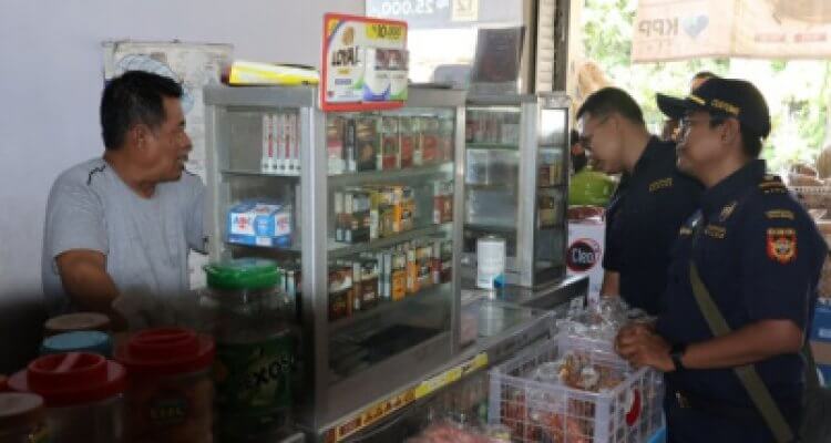 Gempur Rokok Ilegal, Tim Gabungan Bojonegoro Sisir Toko Kelontong di Baureno
