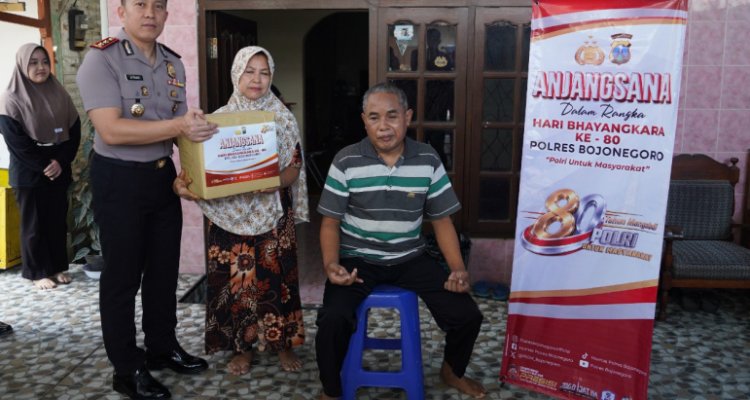 Anjangsana Hari Bhayangkara ke-80