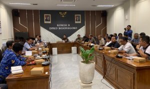 IMG_2173 Komisi B DPRD Bojonegoro Pertanyakan Tak Dianggarkannya TPS Pembangunan Pasar Kota