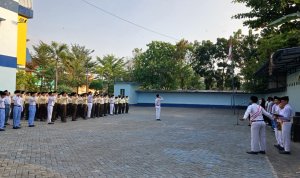 Ratusan santri mengikuti pembukaan MPLS dengan penuh antusias