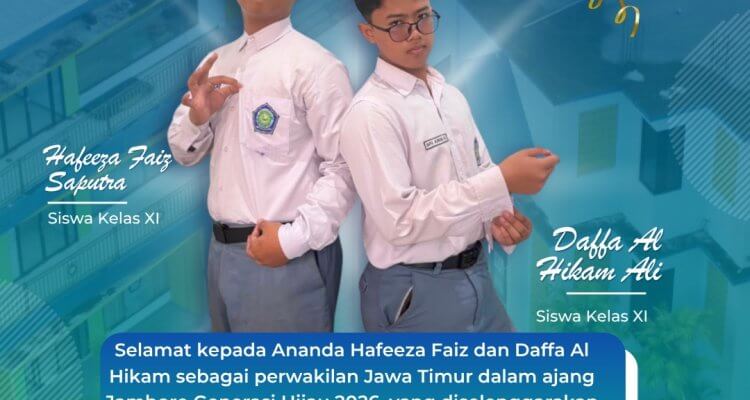 Hafeeza dan Daffa Berhasil Mewakili JGH 2026 untuk Provinsi Jawa Timur di Jakarta