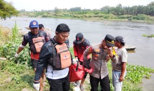 Mayat Perempuan Ditemukan di Bengawan Solo Desa Betet Kasiman