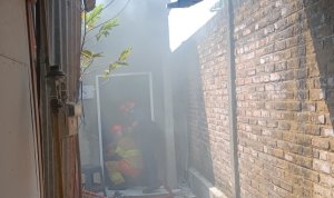 Kebocoran Selang Regulator LPG Picu Kebakaran Rumah di Mojokampung Bojonegoro