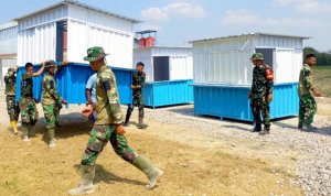 Satgas TMMD 129 Bojonegoro Gotong ‘Lapak Masa Depan’ Demi UMKM Kesongo