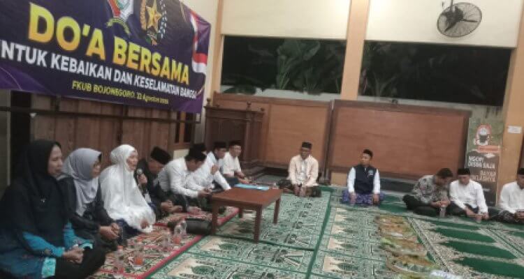 Doa Bersama Lintas Agama di Bojonegoro, Mendoakan Pemimpin dan Keutuhan NKRI