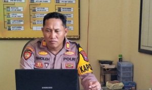 Polsek Baureno Ingatkan Pengendara Waspada di Jalur Nasional