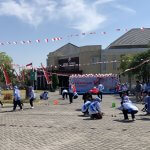 Kemeriahan lomba peringatan HUT RI Ke-81 Dinas Kesehatan Bojonegoro