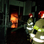 Ruko Dua Lantai di Pasar Kedungadem Terbakar