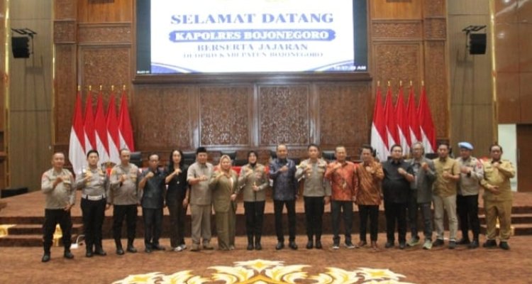 DPRD dan Kapolres Bojonegoro Duduk Bersama