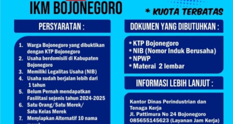 Pemkab Bojonegoro Dorong IKM Lokal Naik Kelas