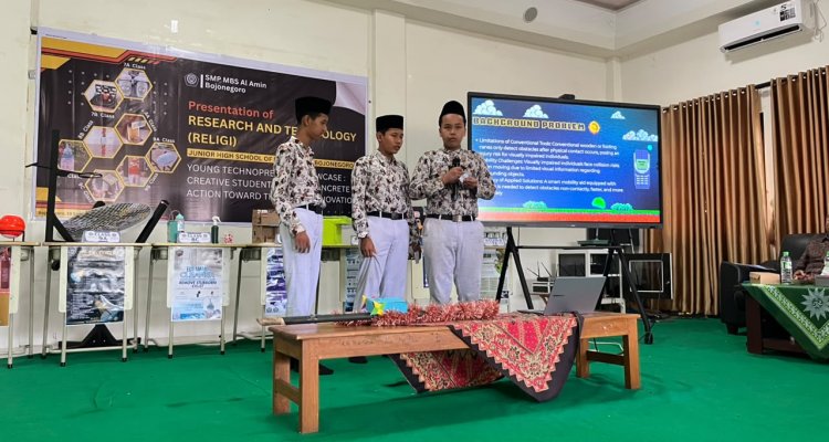 Santri tampilkan karya teknologi inovatif, bangun budaya riset sejak kelas 7